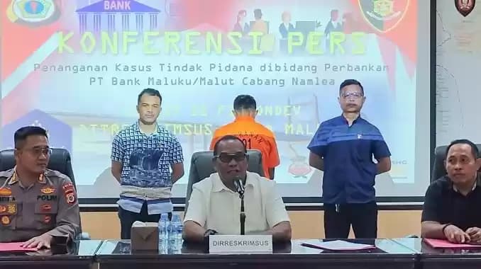 Foto Karyawan Bank di Maluku Gelapkan Dana