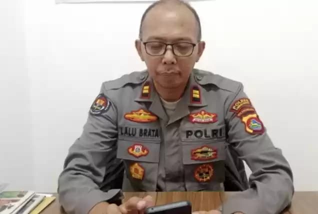 Foto Kasi Humas Polres Lombok Tengah,NTB Iptu Lalu Brata Kusnadi