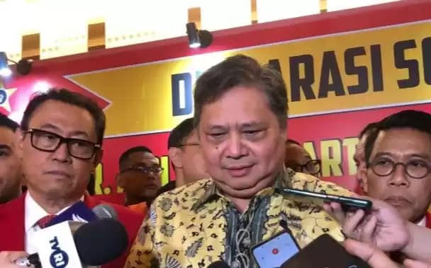 Foto Ketua Umum Partai Golkar Airlangga Hartarto