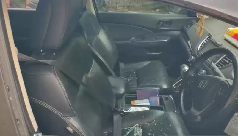 Foto Mobil Korban Dana Desa dicuri