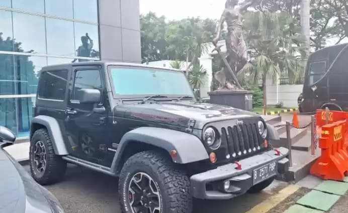 Foto Mobil Rubicon milik Mario Dandy