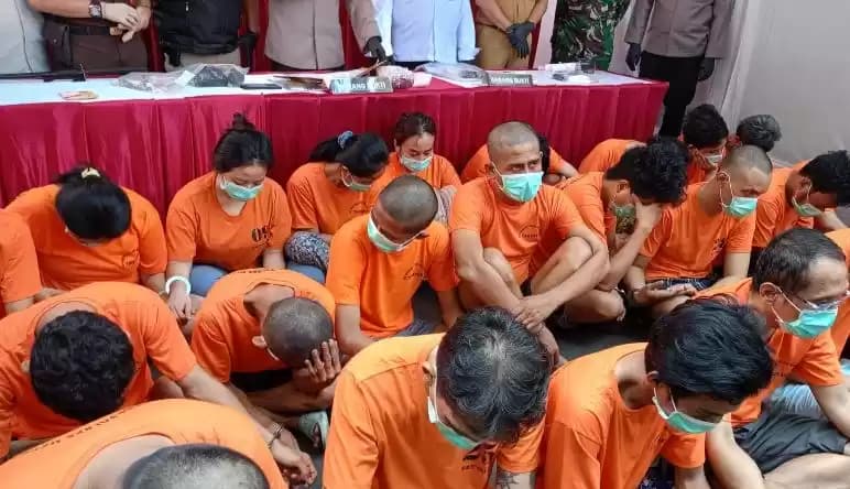 Foto Para penyalahgunaan Narkoba