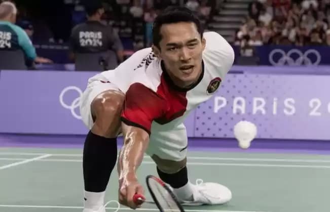 Foto Pebulu tangkis tunggal putra Indonesia Jonatan Christi