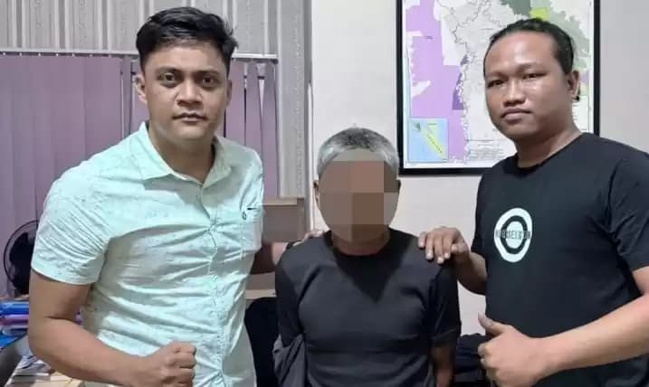 Foto Pelaku Perkosa Anak Tiri