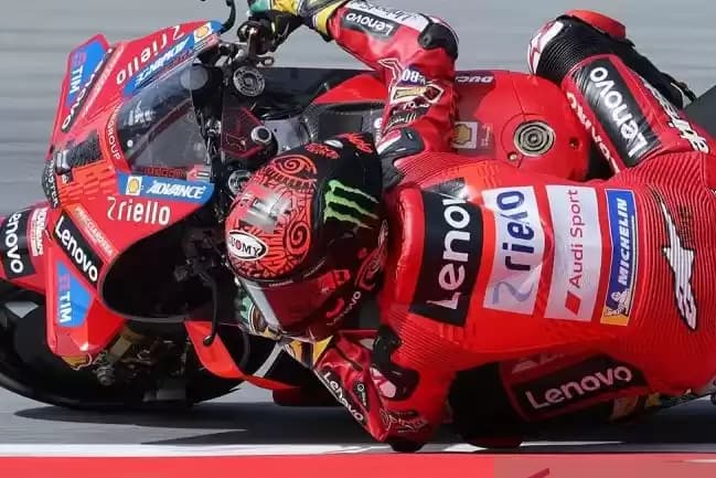 Foto Pembalap Ducati Italia Francesco Bagnaia