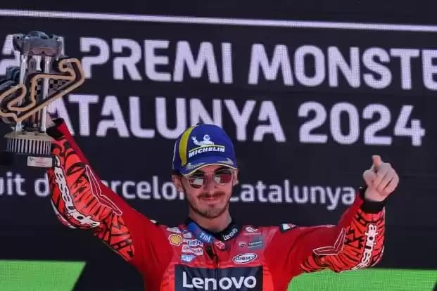 Foto Pembalap Ducati Italia Francesco Bagnaia