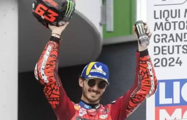 Foto Pembalap Ducati Lenovo Team Francesco Bagnaia.
