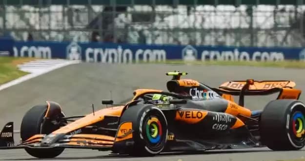 Foto Pembalap McLaren asal Inggris Lando Norris