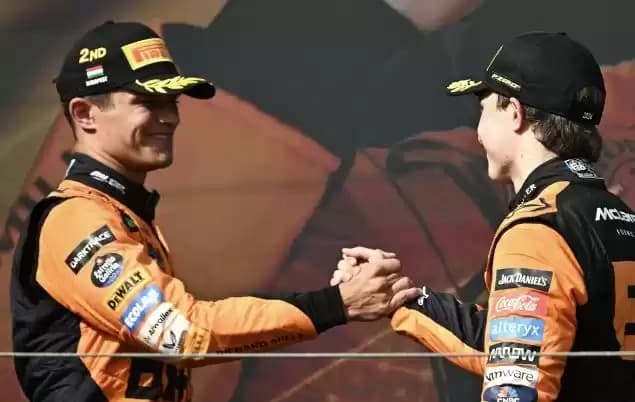 Foto Pembalap McLaren Australia Oscar Piastri