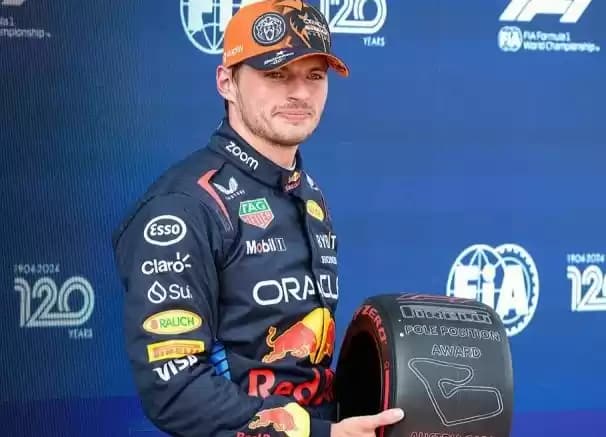 Foto Pembalap Red Bull asal Belanda Max Verstappen