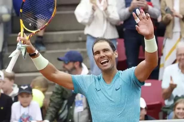 Foto Petenis Spanyol Rafael Nadal