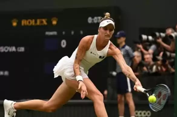 Foto Petenis tunggal putri Republik Ceko Marketa Vondrousova