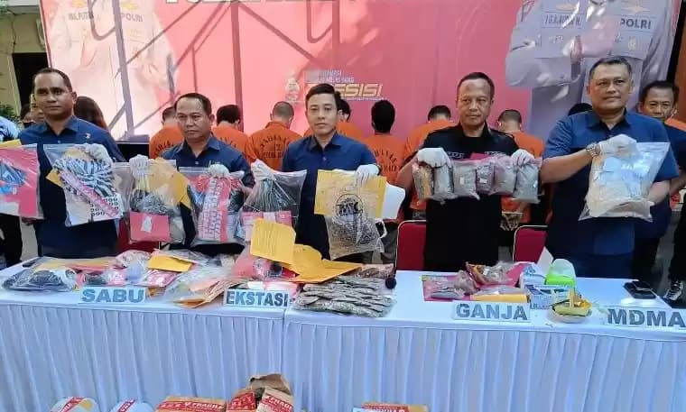Foto Polda Bali, kasus Penyalahgunaan Narkoba