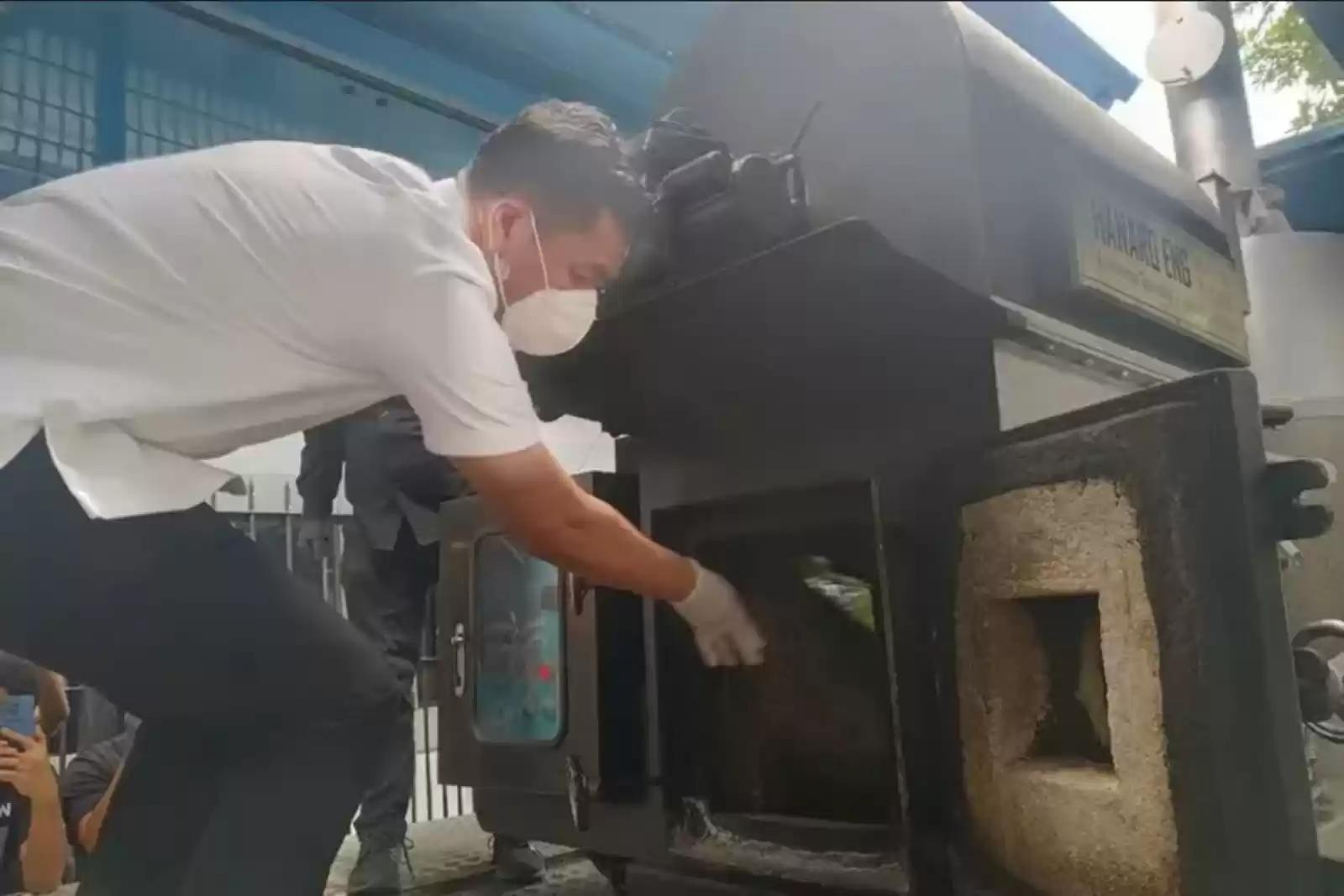 Foto Polda Metro Jaya memusnahkan narkoba