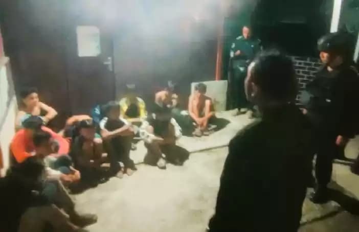 Foto Polda Sumut Tangkap Remaja Tawuran