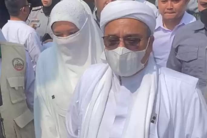 Foto Rizieq Shihab