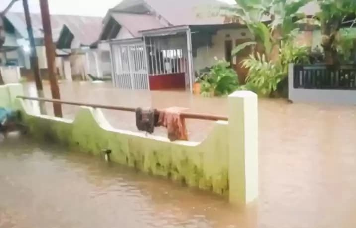 Foto Rumah Warga Terendam Banjir