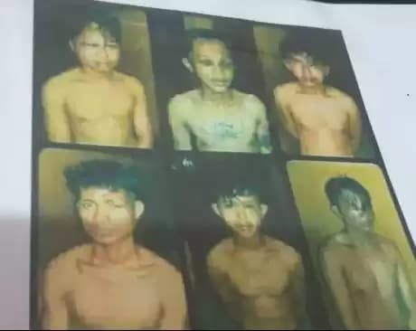 Foto sejumlah terpidana kasus pembunuhan Vina di Cirebon