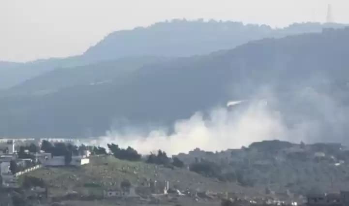 Foto Serangan udara Israel
