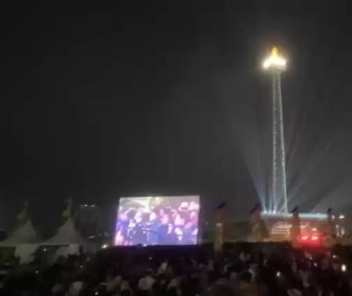 Foto Suasana Monas Perayaan Hut Jakarta