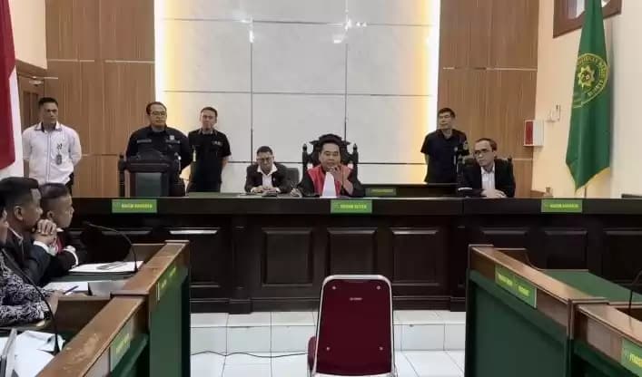 Foto Suasana sidang praperadilan Pegi