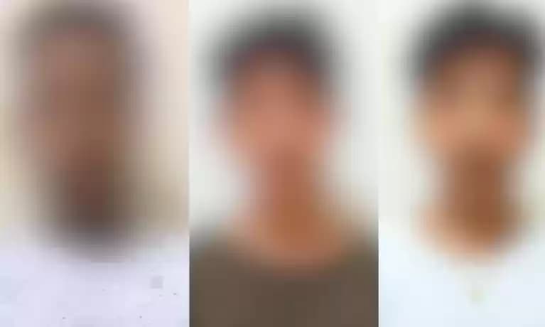 Foto Tiga Pelaku Rudapaksa Anak Dibawah umur