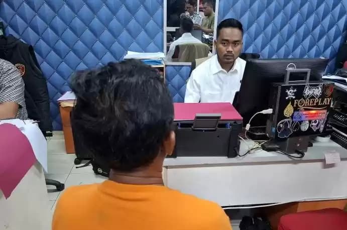 Foto Ujang Pelaku Rudapaksa