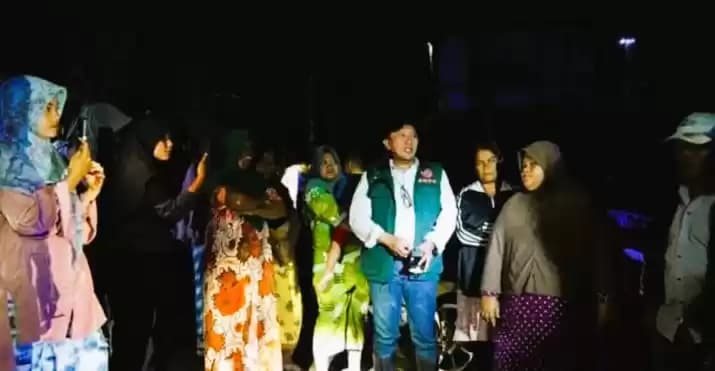 Foto Warga Tanah Datar kembali mengungsi