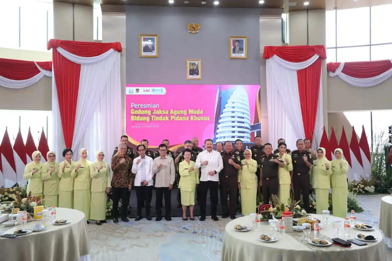Gedung Bundar Baru Jampidsus Simbol Dukungan Pemberantasan Korupsi dan Penegakkan Hukum