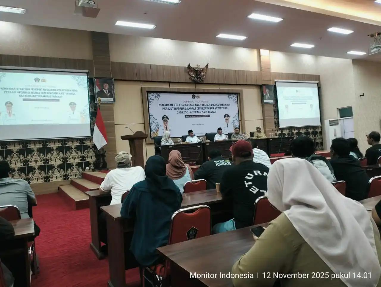 Gelar Community Media Gathering Bersama Bea Cukai dan Polres, Pemkab Blitar Perkuat Sinergi Informasi