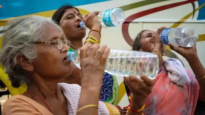 gelombang panas india