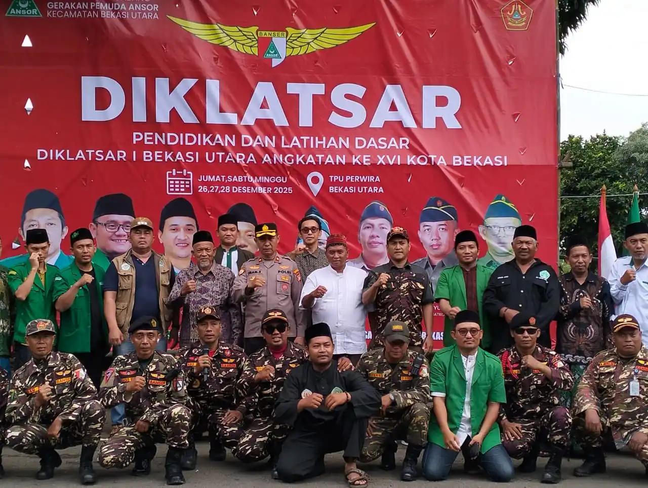 GP Ansor Gelar DIKLATSAR I Angkatan XVI, Perkuat Rasa Kebangsaan dan Kebhinekaan