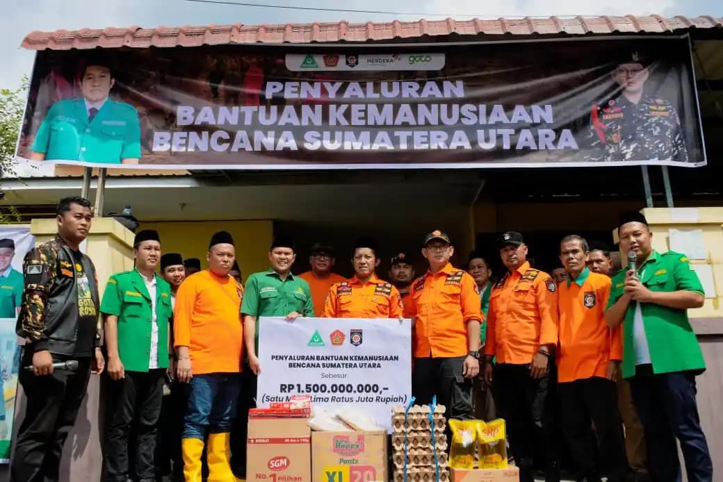 GP Ansor Kucurkan Bantuan Rp3,5 Miliar untuk Bencana di Sumatera-Aceh