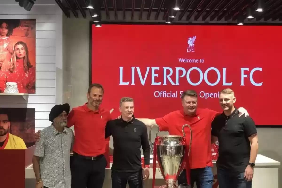 grand opening Toko Liverpool FC di Indonesia