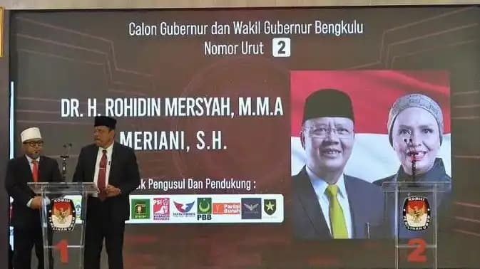 Gubernur Bengkulu Rohidin