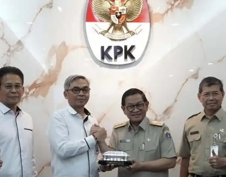 Gubernur Jakarta Pramono di KPK