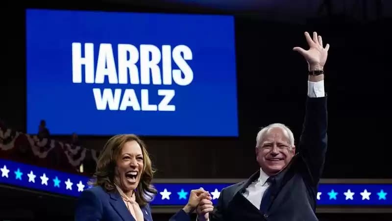 Gubernur Minnesota Tim Walz Cawapres