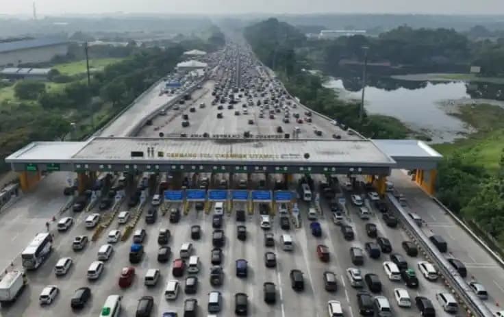 H-5 Natal 2025, Lebih dari 519 Ribu Kendaraan Tinggalkan Jabotabek