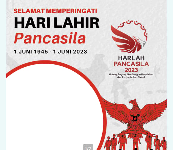 Gratis! Ini 10 Link Twibbon Hari Lahir Pancasila 1 Juni 2023