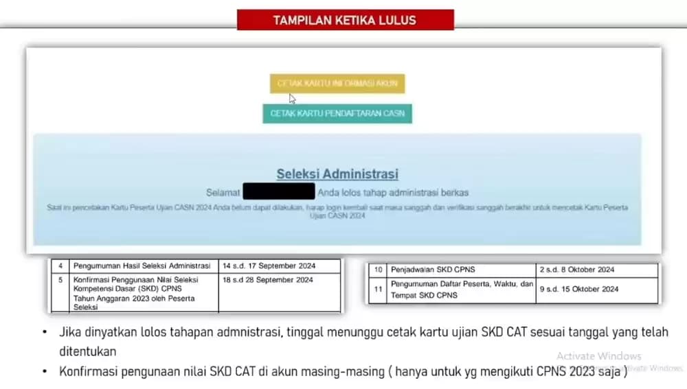 Hasil Seleksi CPNS 2024