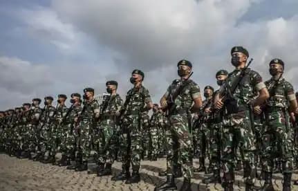 Illustrasi Prajurit TNI