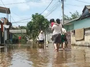 Ilustrasi Banjir Rob di Wilayah Kepri