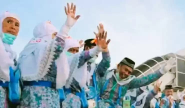 Ilustrasi-jamaah Calon Haji