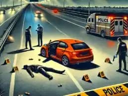 Ilustrasi Penembakan Bos Rental Mobil