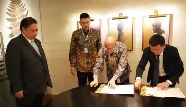 Indonesia Teken MoU dengan Tiga Perusahaan China
