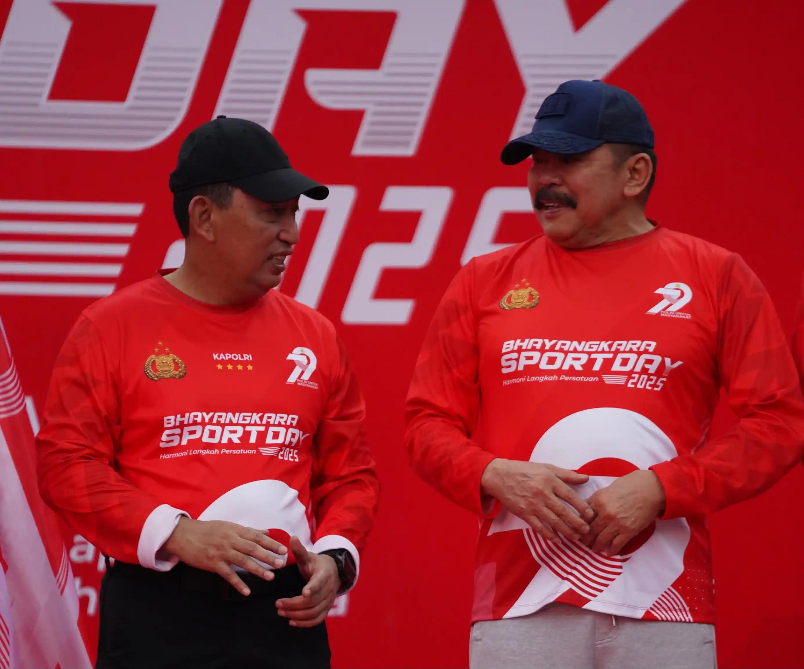 Jaksa Agung Hadiri Pembukaan Bhayangkara Sports Day 2025, Wujud Sinergitas Antar Aparat Penegak Hukum
