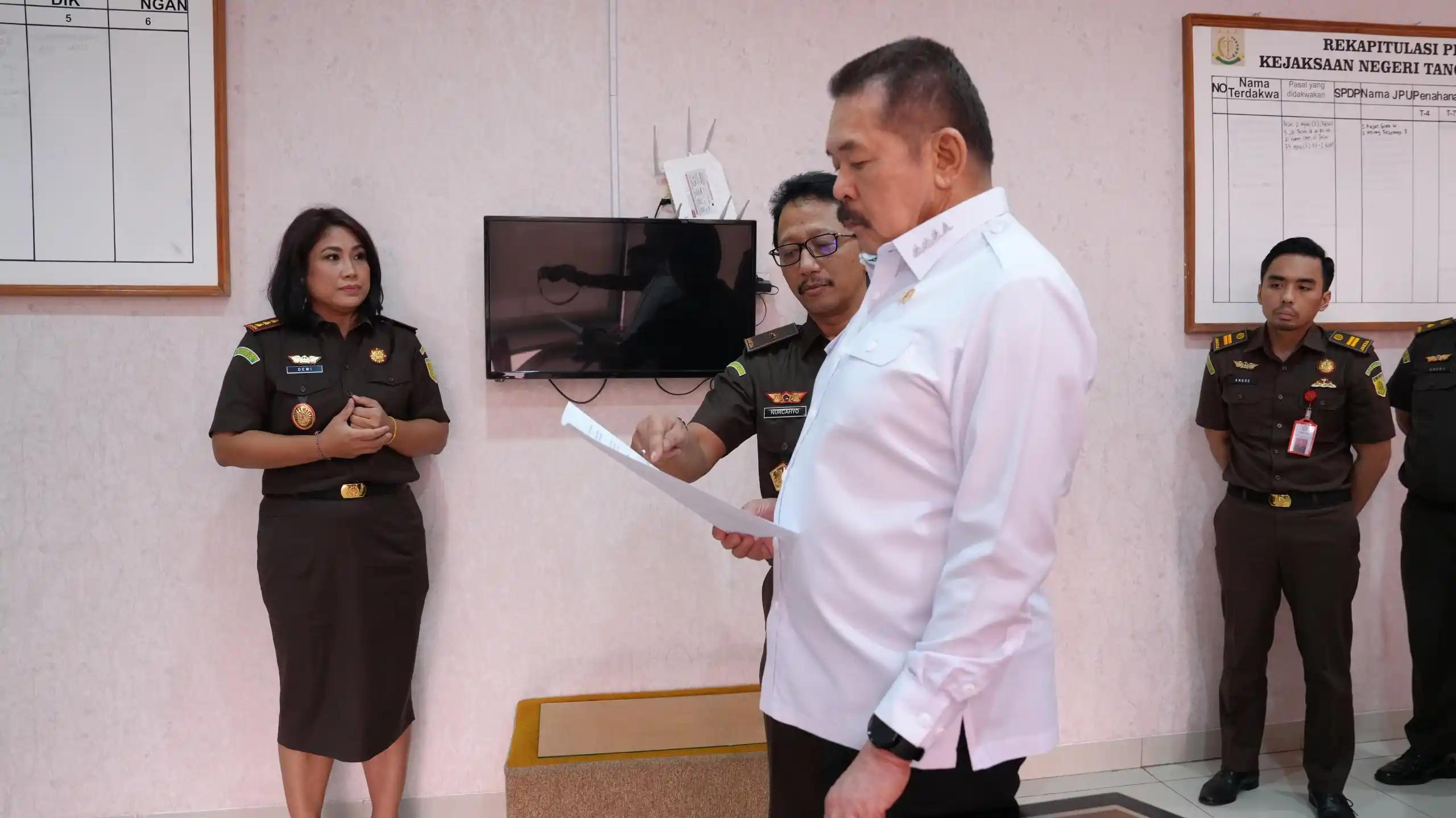 Jaksa Agung Lakukan Sidak Sejumlah Kejari di Jabodetabek