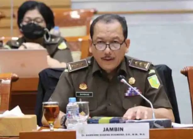 Jaksa Agung Muda Pembinaan Bambang Sugeng Rukmono