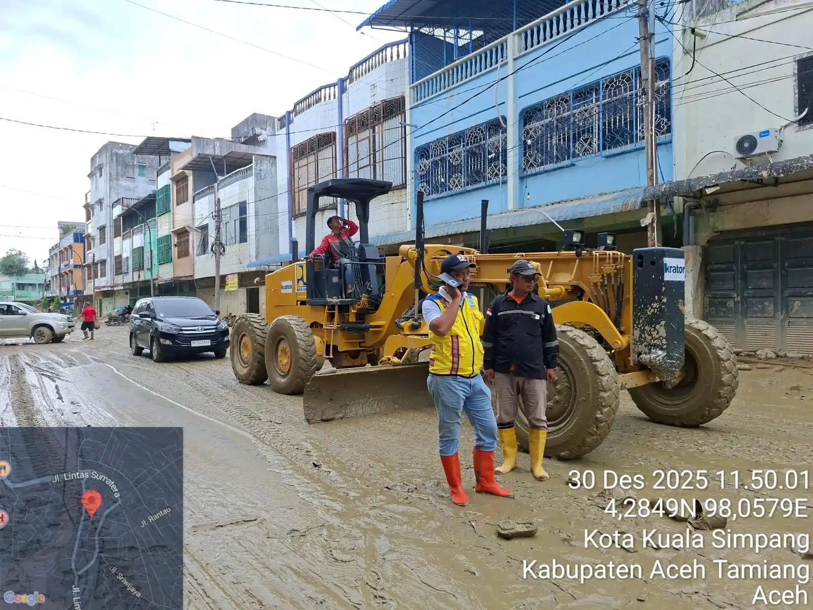 Jalan di Aceh Tamiang