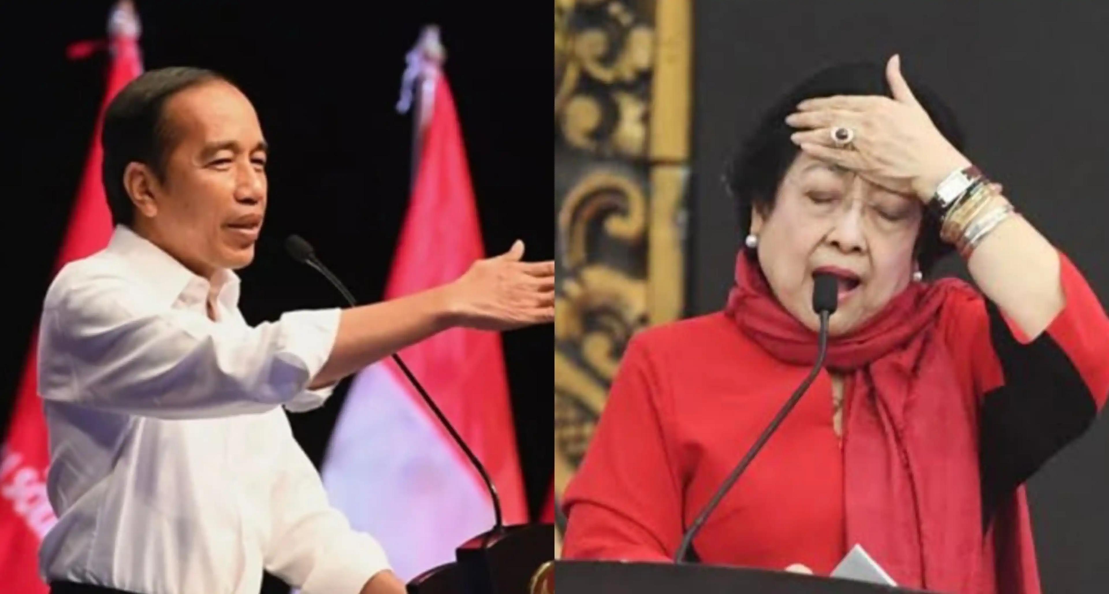 Joko Widodo alias Jokowi dan Megawati